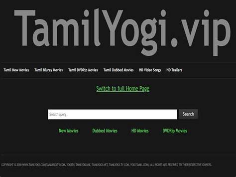 tamilyogi new domain name Step 2: Open the TamilYogi website